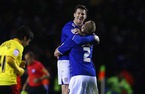 Nugent celebrates his winner (©GettyImages)